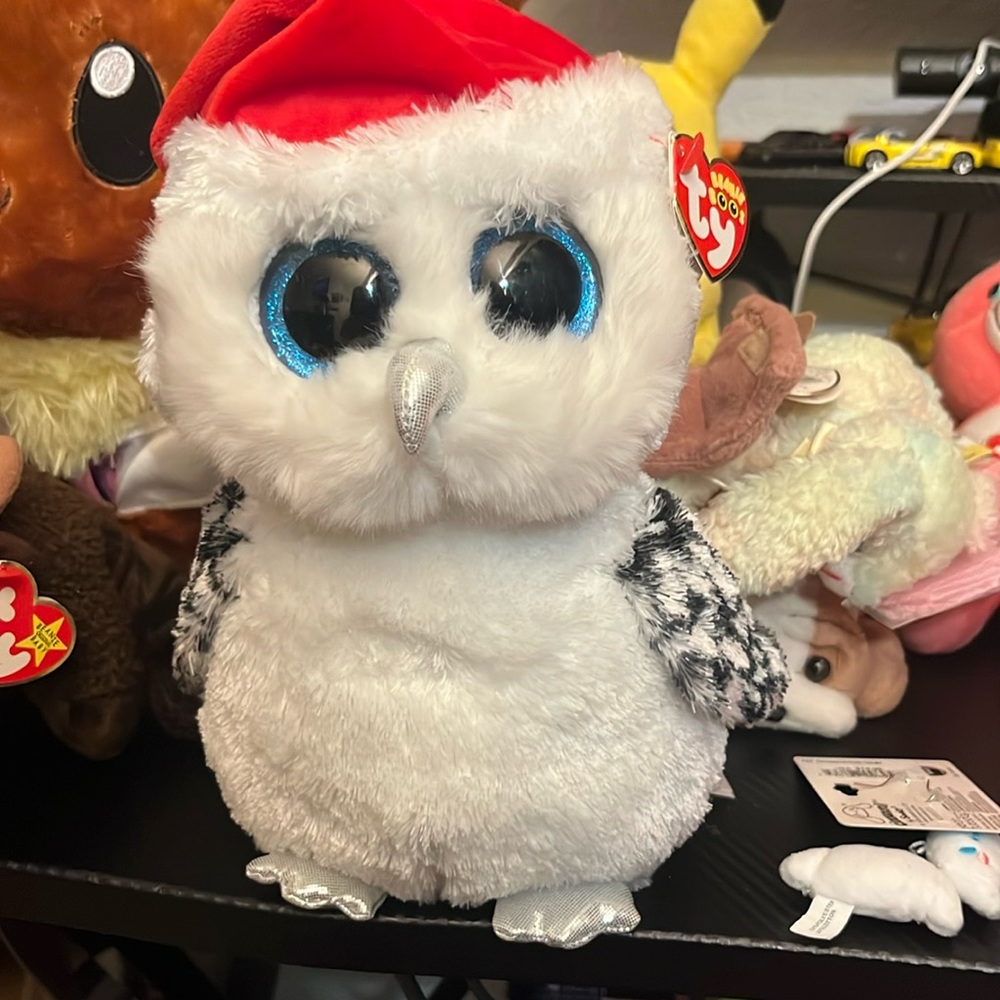 Tinsel beanie baby